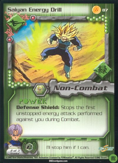 Saiyan Energy Drill 87