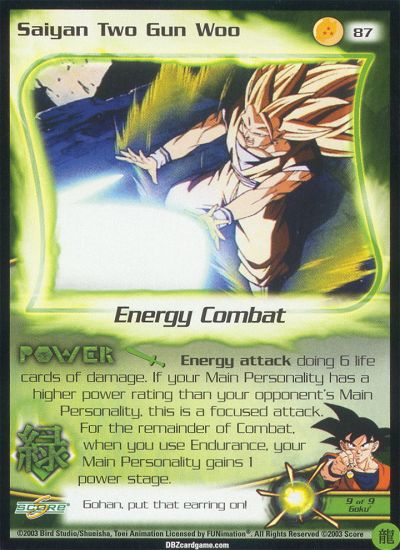 Saiyan Two Gun Woo 87