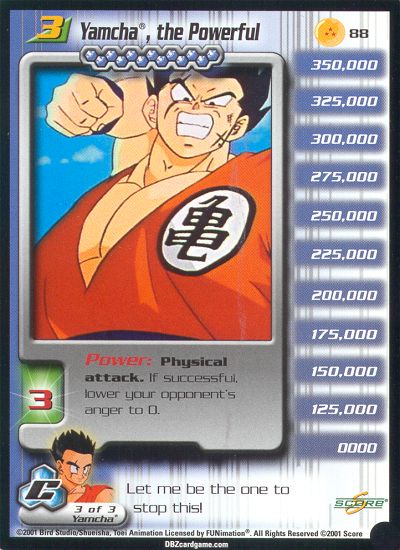 Yamcha, the Powerful LEV3 88