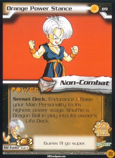 Orange Power Stance 89