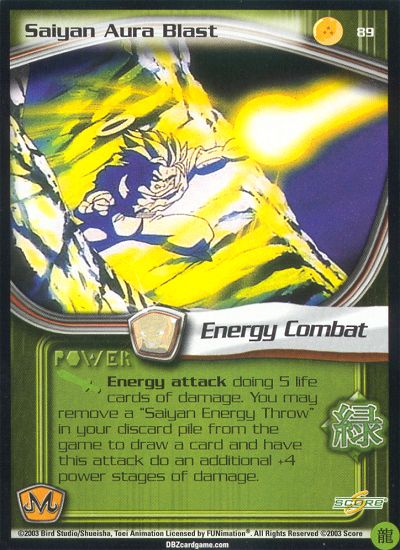 Saiyan Aura Blast 89