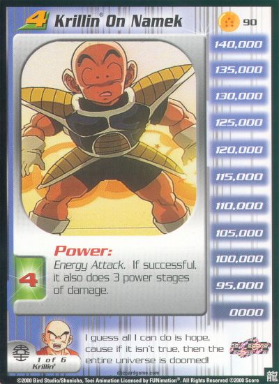 Krillin On Namek LEV4 90