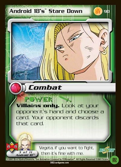 Android 18 Stare Down 90