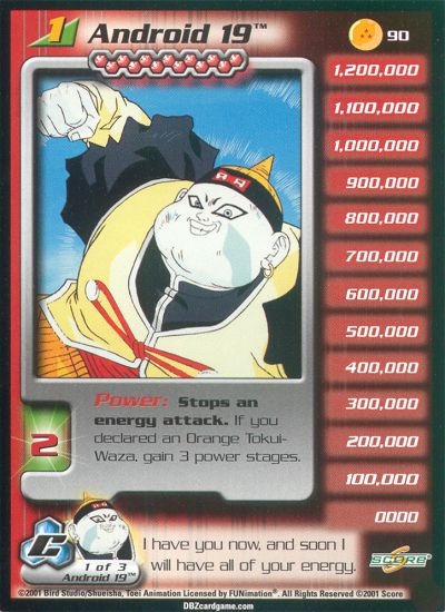Android 19 LEV1 90