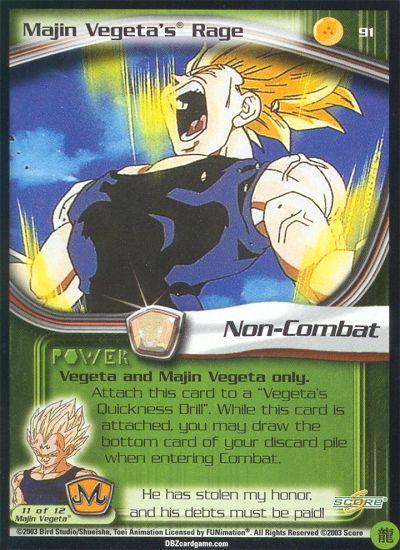Majin Vegeta's Rage 91