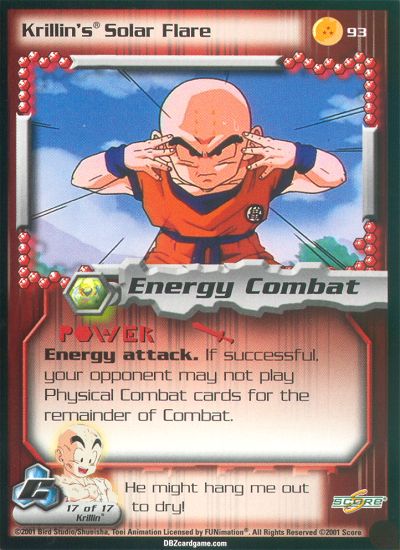 Krillin's Solar Flare 93