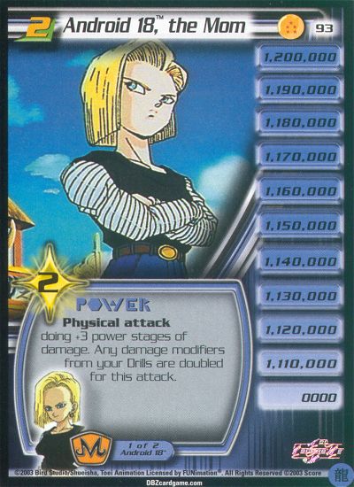 Android 18, the Mom LEV2 93