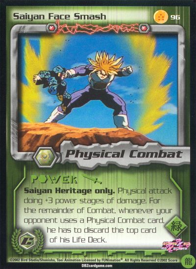 Saiyan Face Smash 96