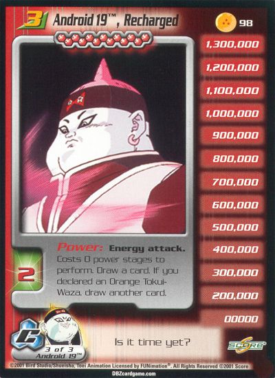 Android 19, Recharged LEV3 98