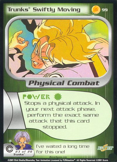 Trunks Swiftly Moving 99