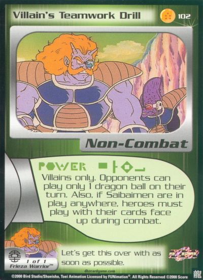 Villian's Teamwork Drill 102