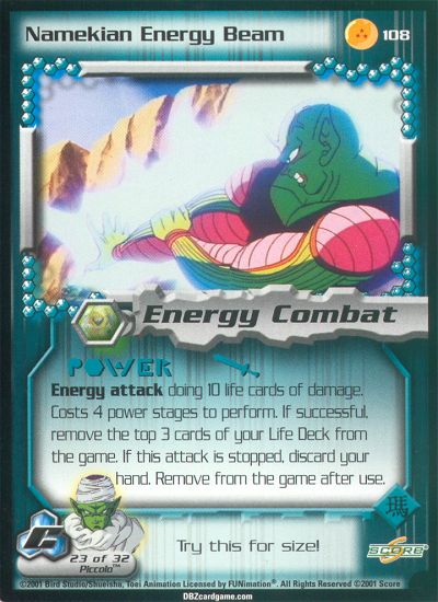 Namekian Energy Beam 108