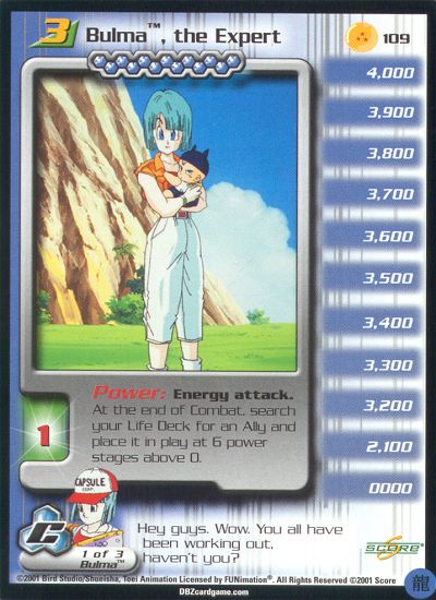 Bulma, the Expert LEV3 109