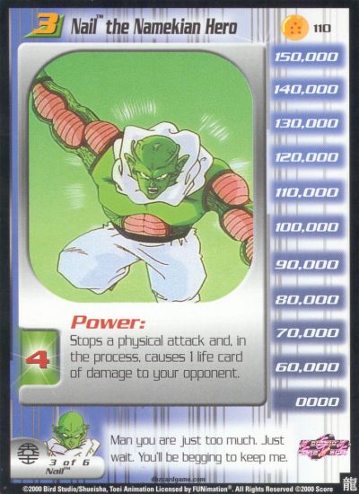 Nail the Namekian Hero LEV3 110