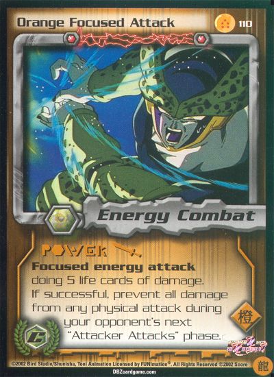 Orange Focused Attack 110