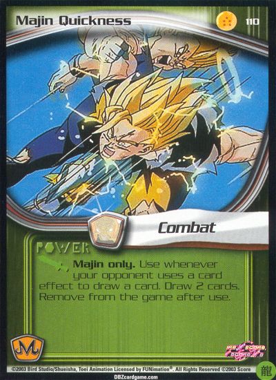 Majin Quickness 110