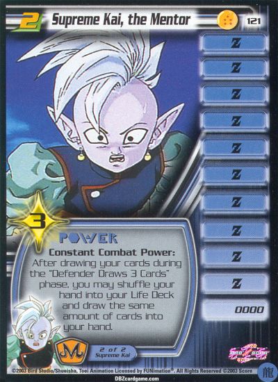 Supreme Kai, the Mentor LEV2 121