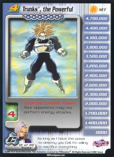 Trunks, the Powerful LEV4 127