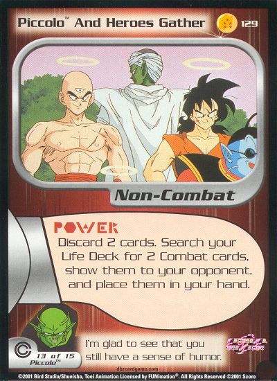 Piccolo And Heroes Gather 129