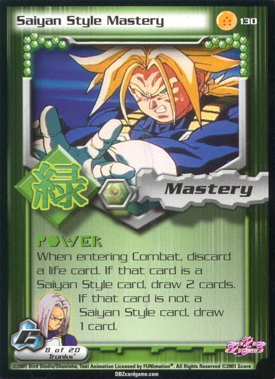 Saiyan Style Mastery 130