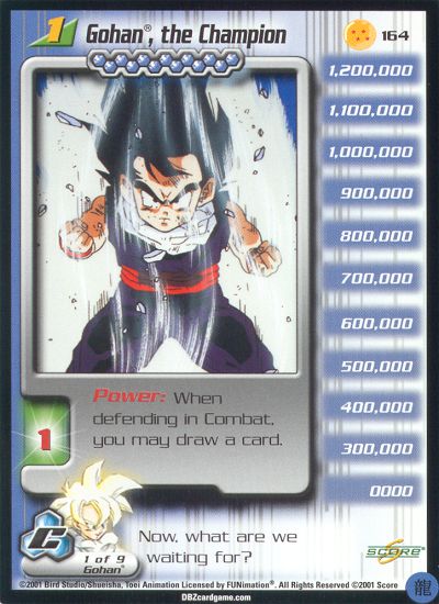 Gohan, the Champion LEV1 164