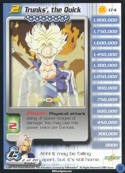 Trunks, the Quick LEV2 174