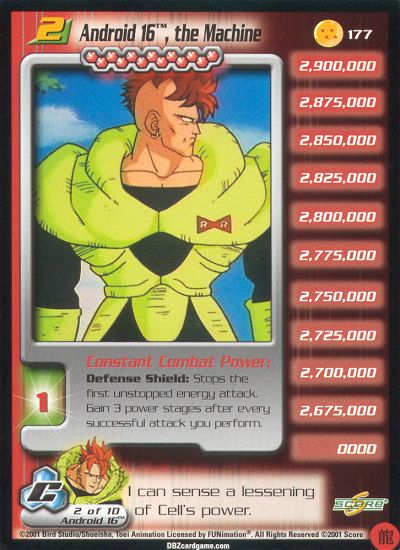Android 16, the Machine LEV2 177
