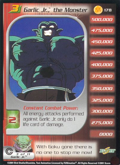 Garlic Jr., the Monster LEV3 178
