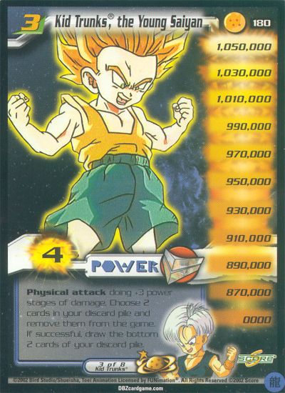 Kid Trunks, the Young Saiyan LEV3 180
