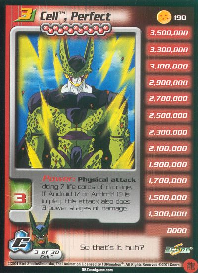 Cell, Perfect LEV3 190