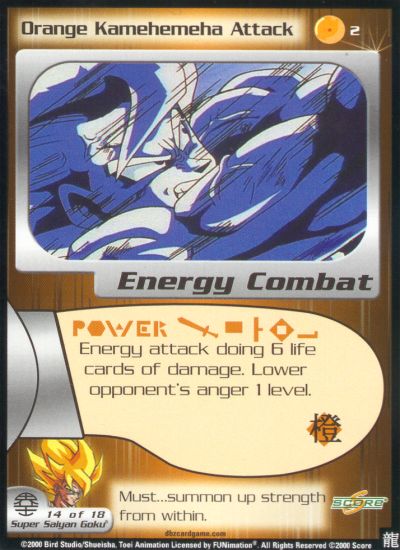 Orange Kamehemeha Attack 2