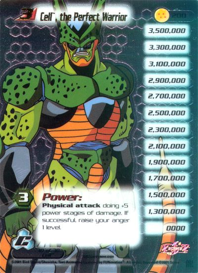 Cell, the Perfect Warrior LEV2 200