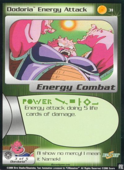 Dodoria's Energy Attack 31