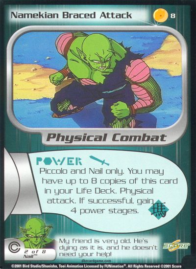 Namekian Braced Attack 8