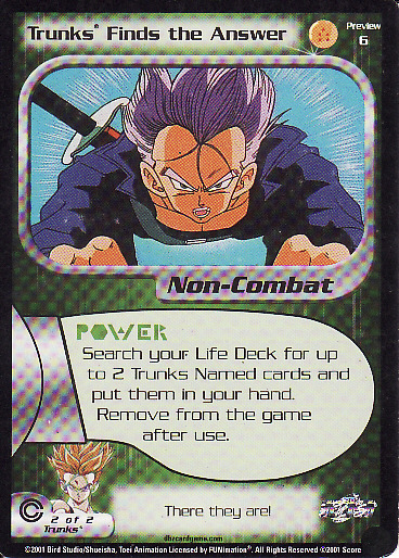 Trunks Finds The Answer 6