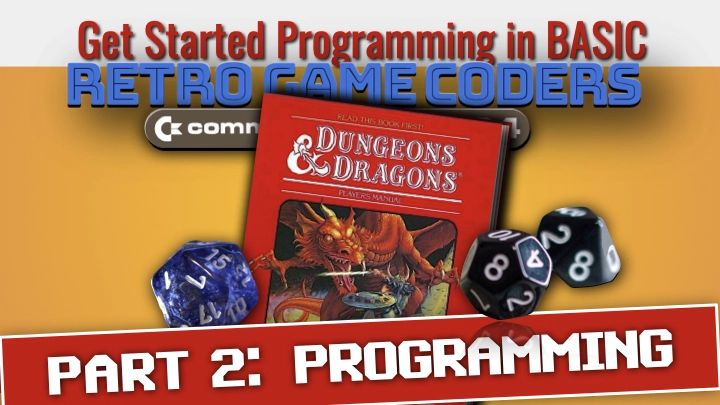 Commodore 64 Basic Commands Gosub And For Retro Game Coders - Geometric Texture Collection - Ultra HD Quality