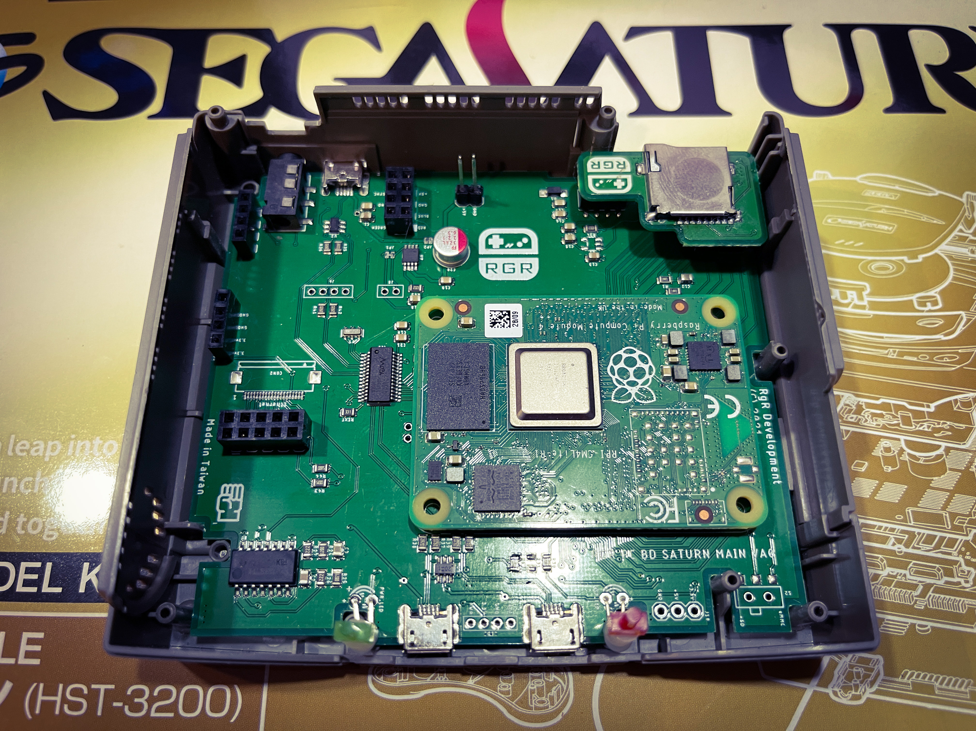 Mini SS Main Board for CM4 Lite – PreOrder – Retro Game Restore