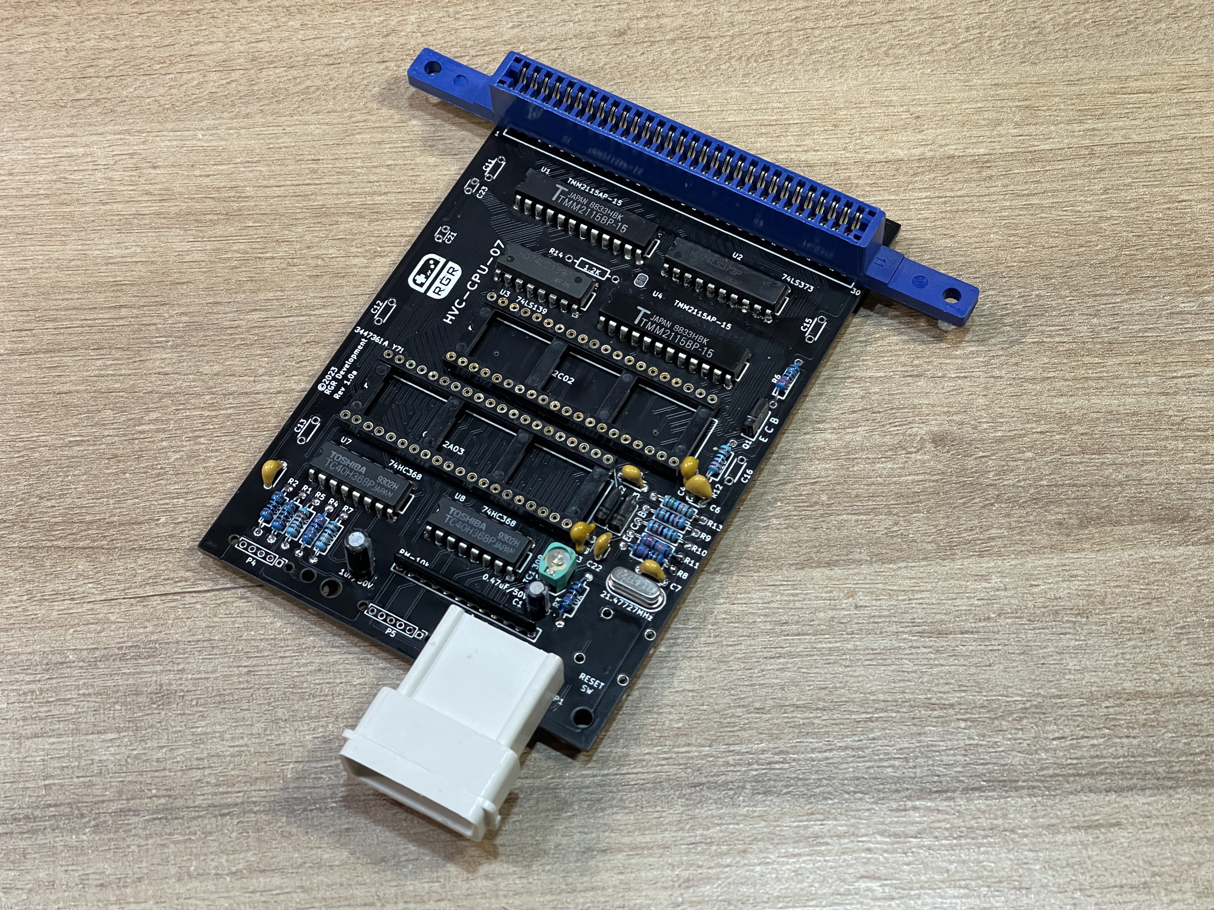RGR Famicom HVC-CPU-07 Main Board repro – Retro Game Restore
