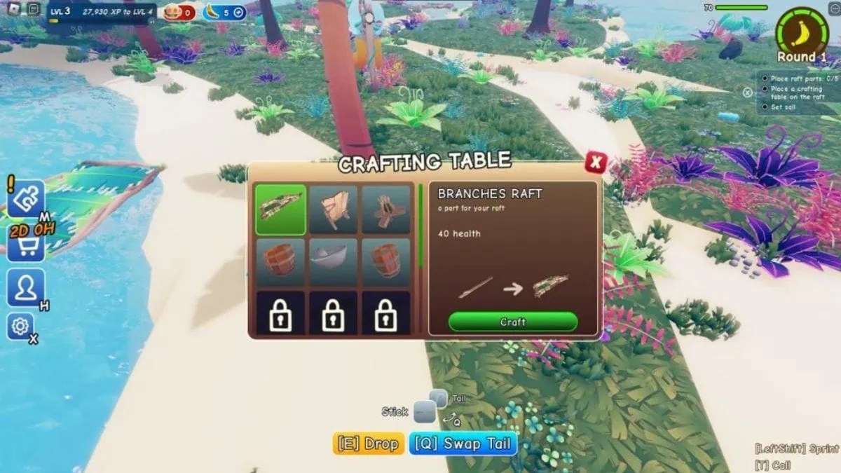 Roblox Monkey Raft Beginner S Survival Guide Monkey Raft 4 