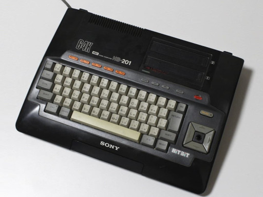 RfYG nosso: Sony HB-201 (MSX 1) - Retrópolis