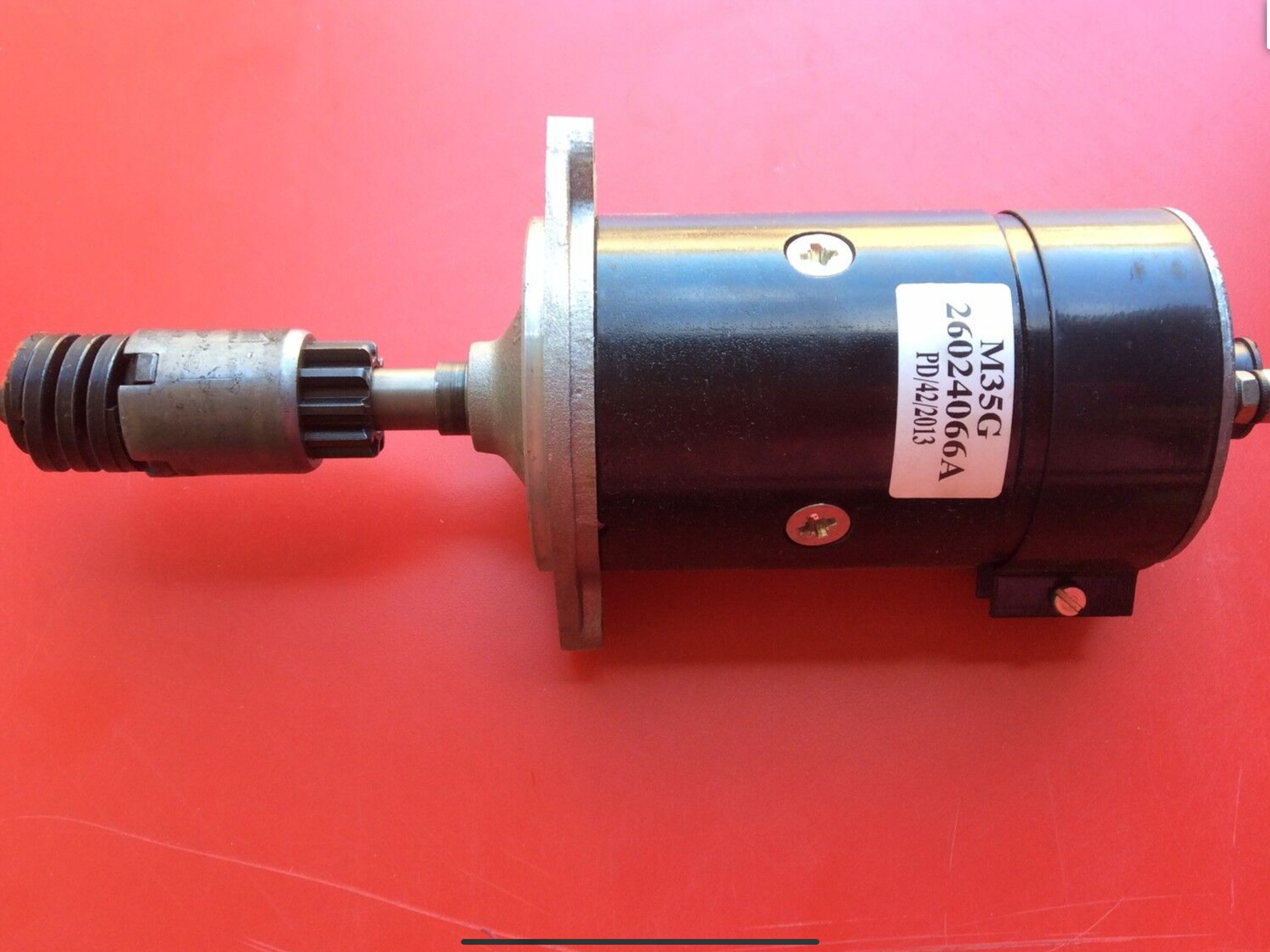 GEU9404 LRS102 LUCAS TYPE INERTIA STARTER MOTOR
