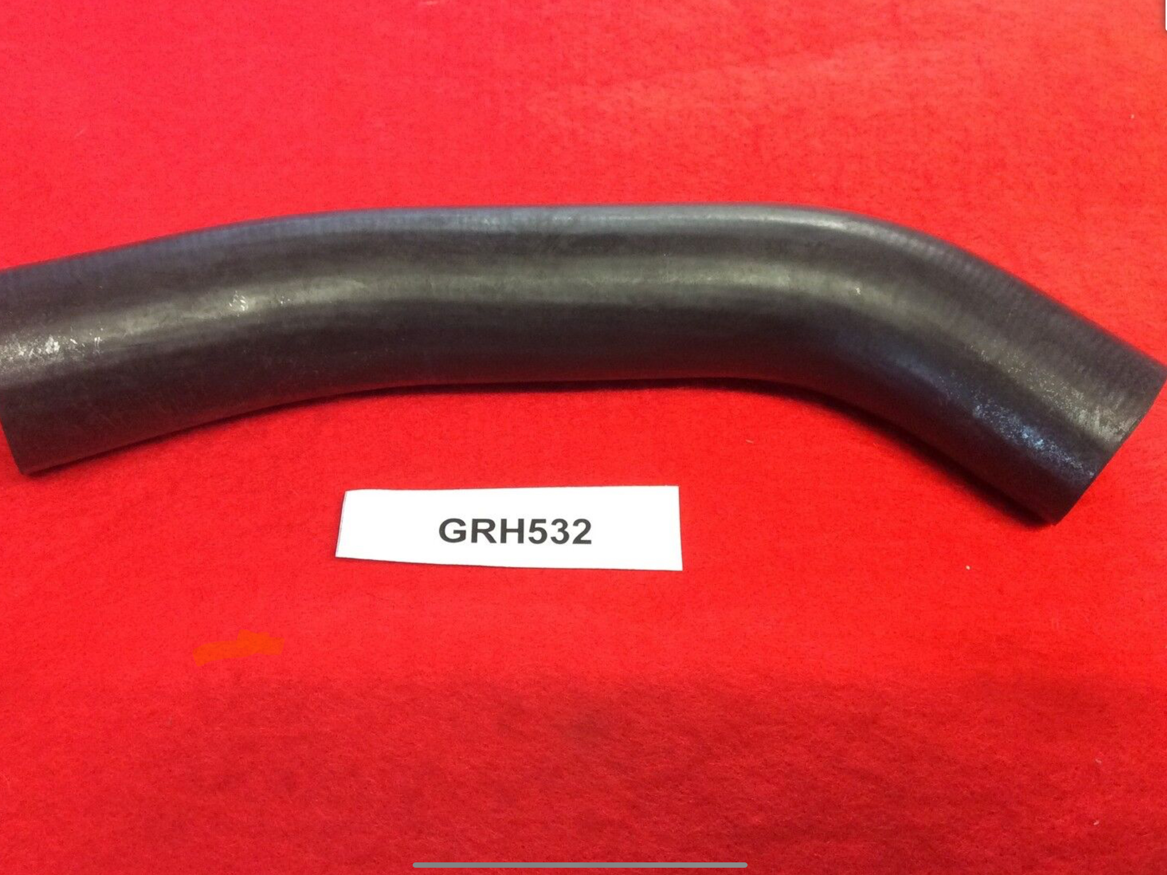 Triumph Spitfire 1500 bottom radiator hose part number GRH532