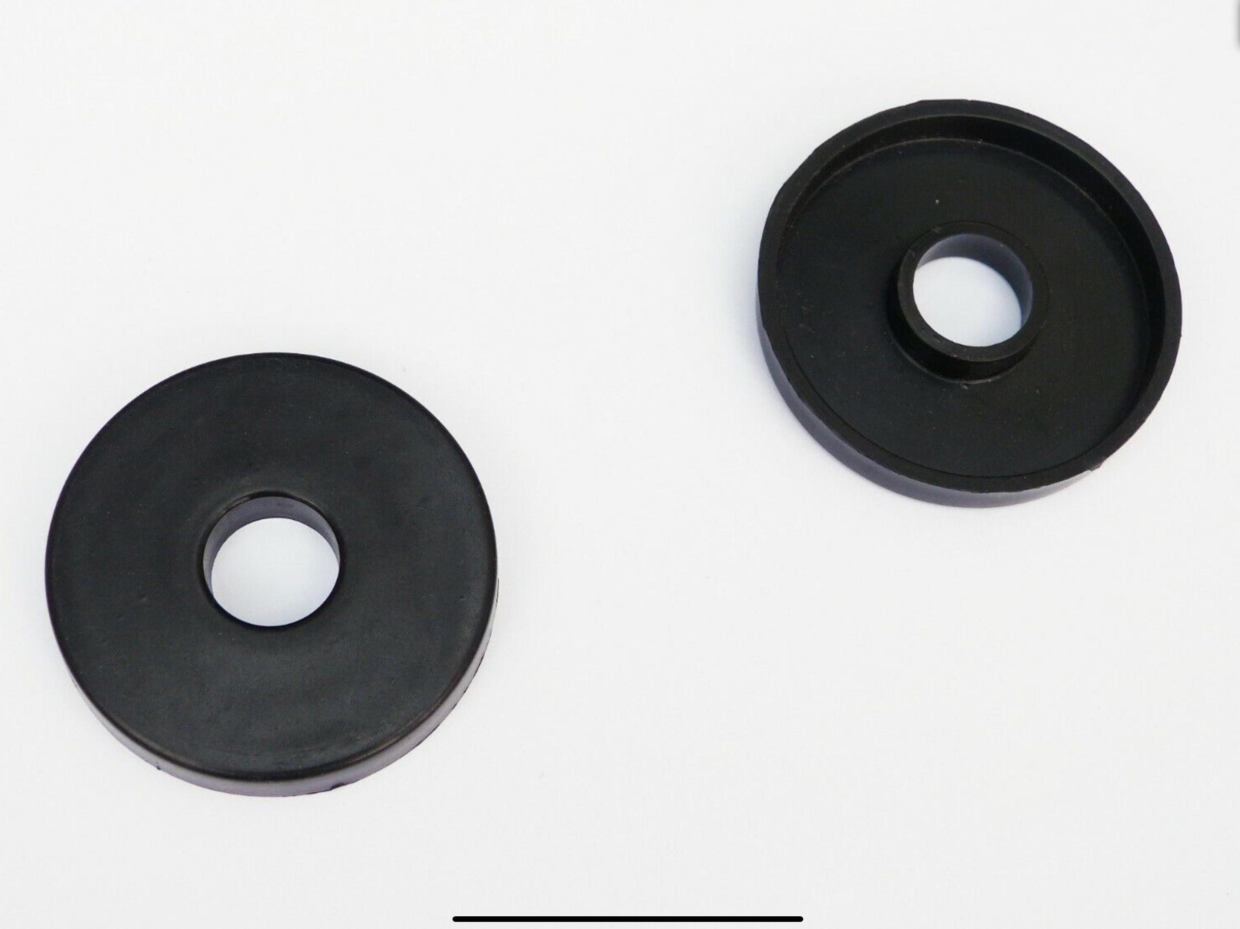 Pair of Triumph door handle escutcheons part number 623843