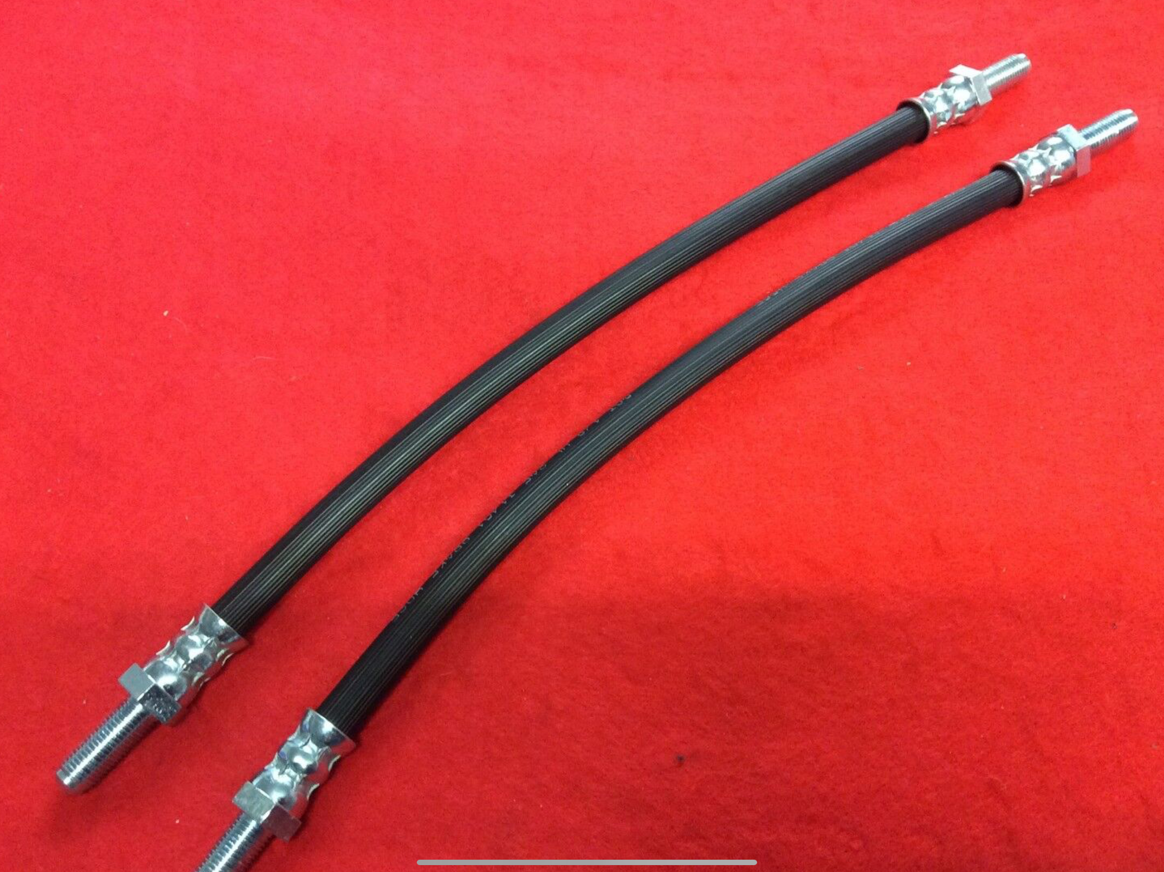 GBH166 PAIR REAR BRAKE HOSES TRIUMPH GT6 Spitfire Dolomite