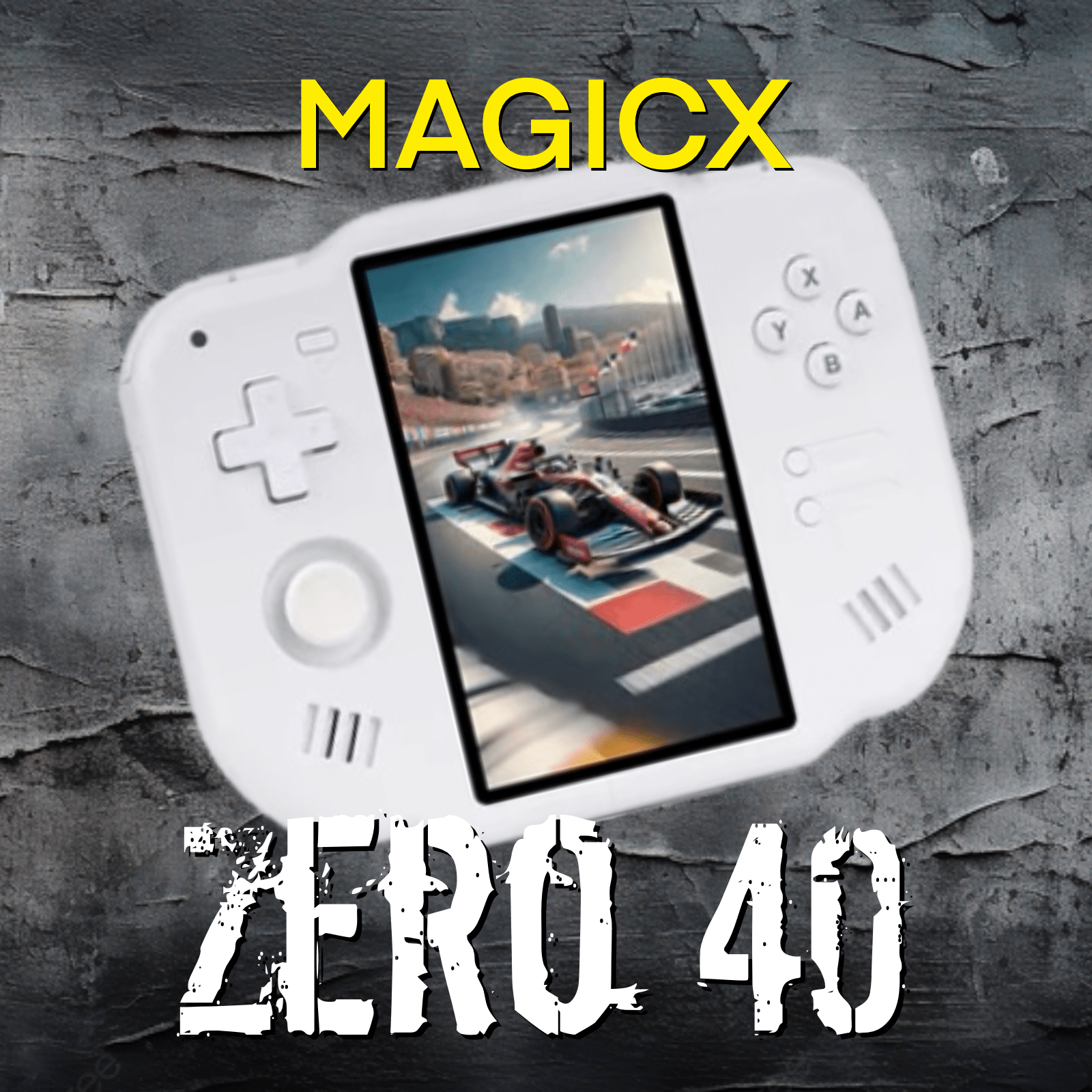 MAGICX Zero40 ホワイト The New Android Handheld has all the 2DS feels, Available