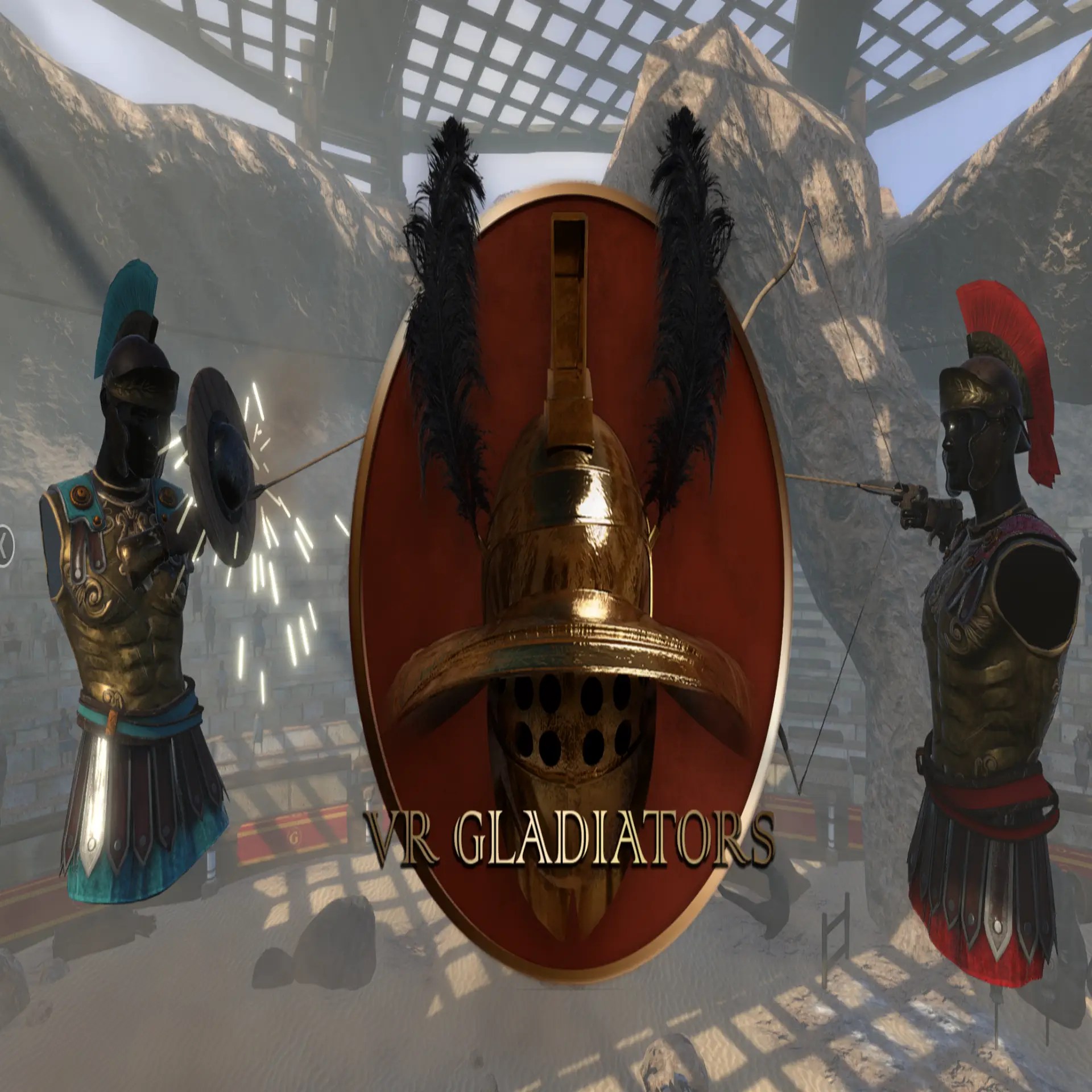 Combat de gladiateurs en réalité virtuelle dans une arène romaine – VR Gladiators chez Retroworld France