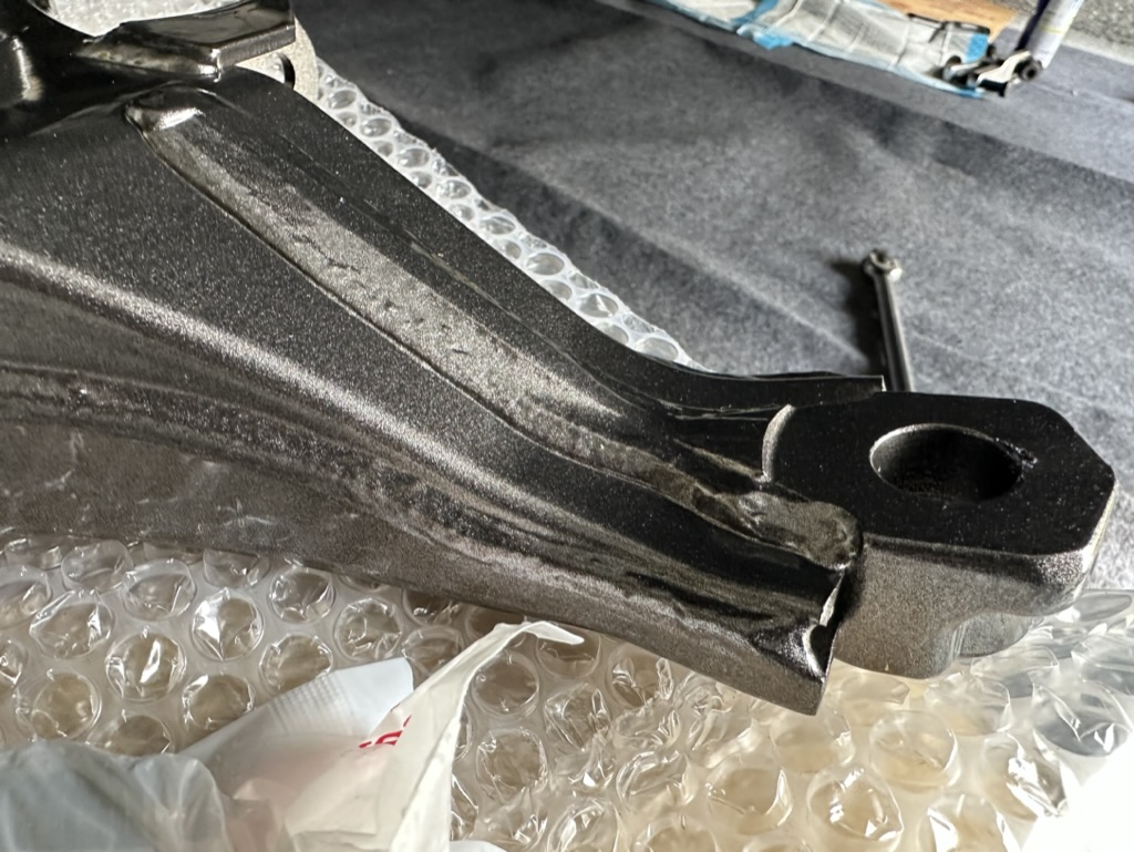 Ball joint connection from KTuned Lower Control Arm