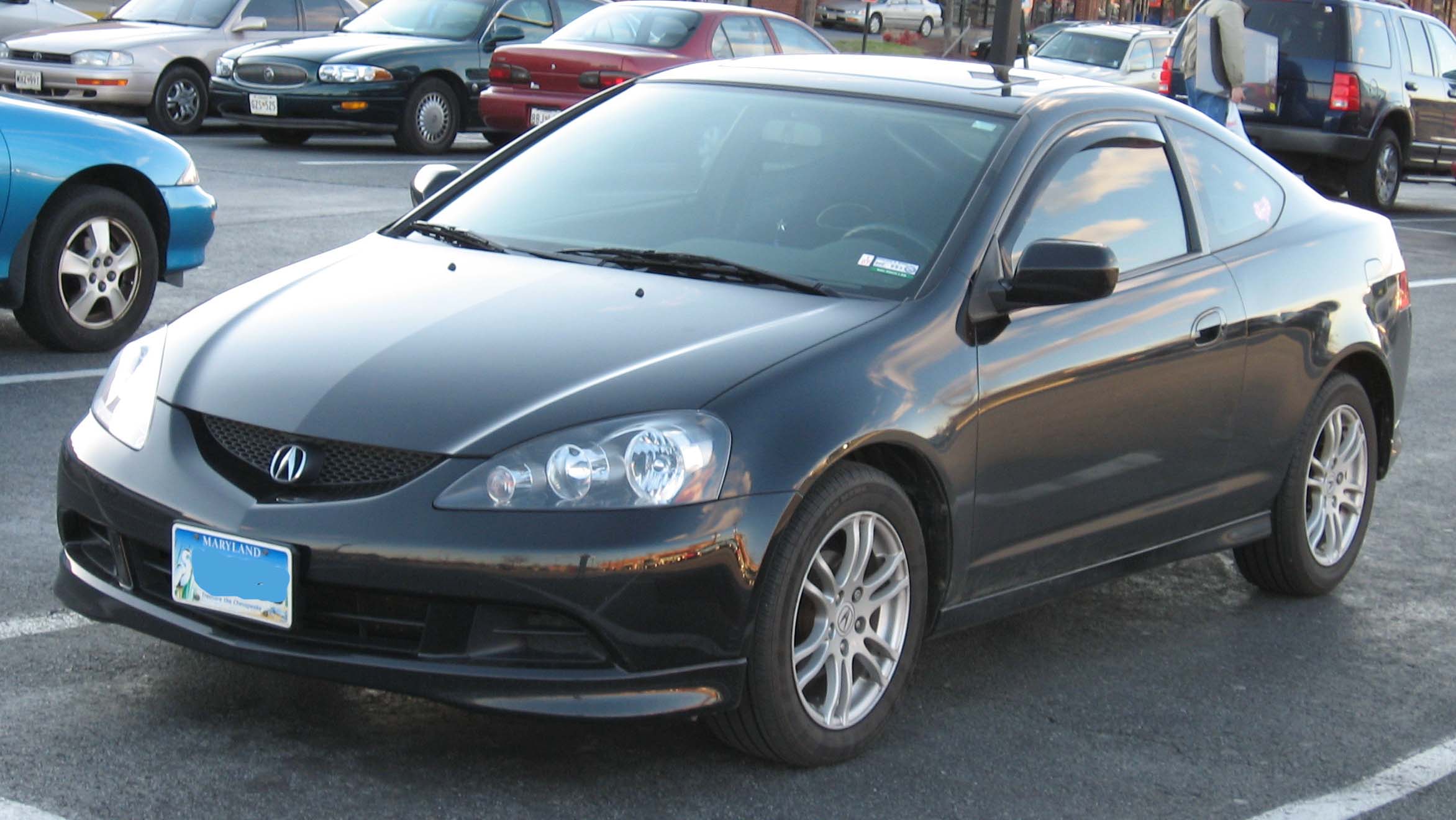 2005-2006 Acura RSX Base Model in Black