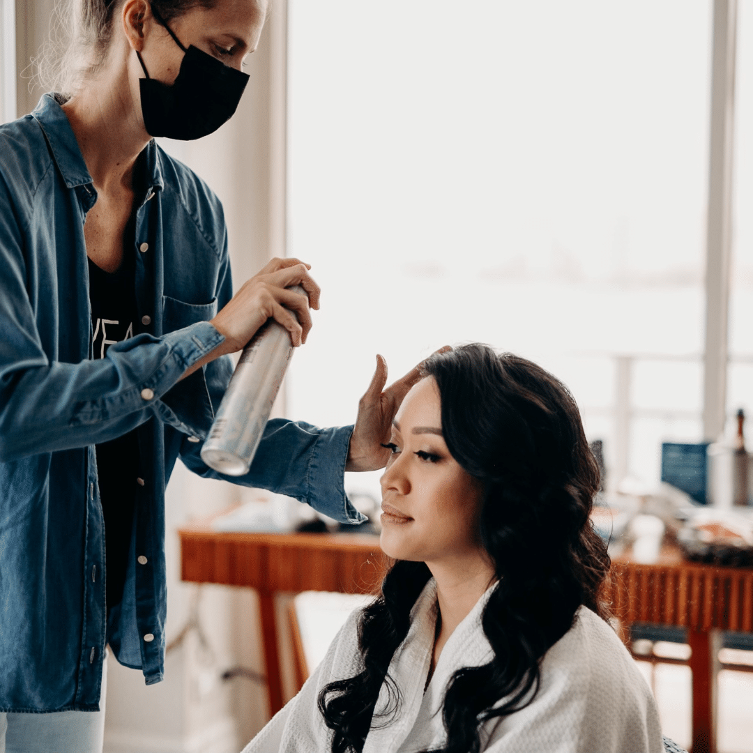 Las vegas hair and makeup wedding stylists