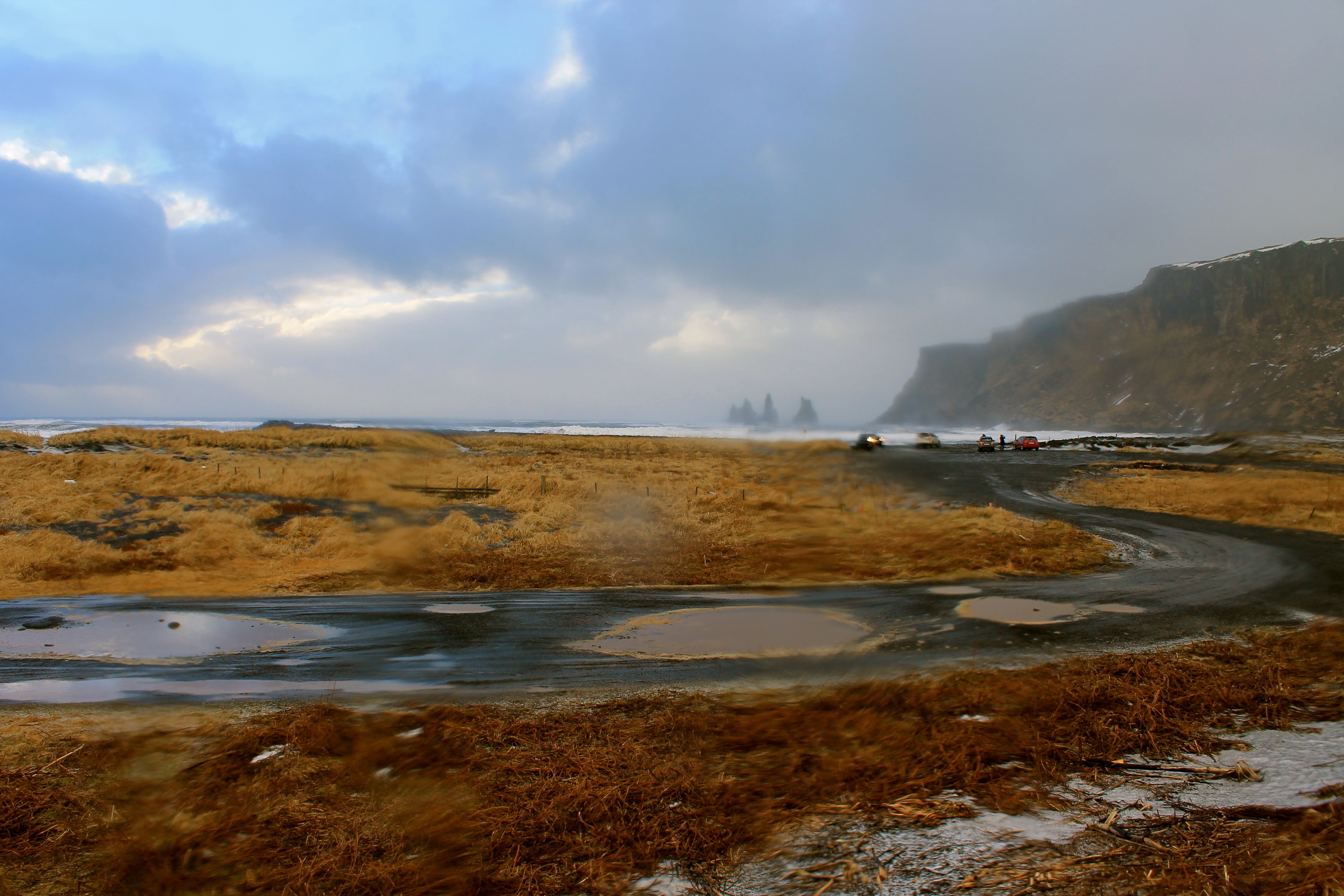 Vik, a tiny village in Iceland